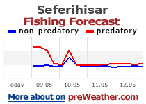 Seferihisar fishing forecast