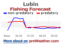Lubin fishing forecast