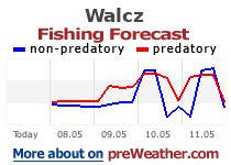 Walcz fishing forecast