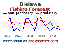 Bielawa fishing forecast