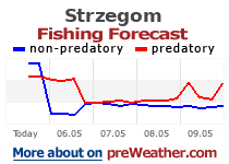 Strzegom fishing forecast