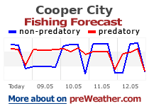 Cooper City fishing forecast