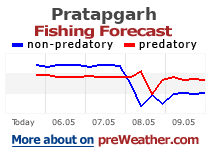 Pratapgarh fishing forecast