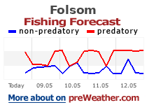 Folsom fishing forecast