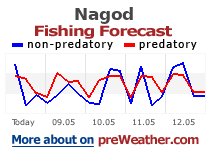Nagod fishing forecast
