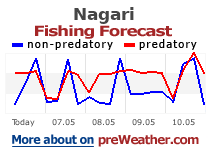 Nagari fishing forecast