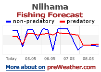 Niihama fishing forecast