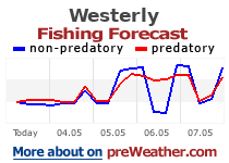 Westerly fishing forecast