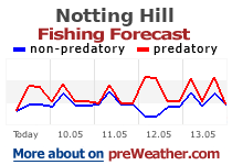 Notting Hill fishing forecast