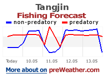 Tangjin fishing forecast