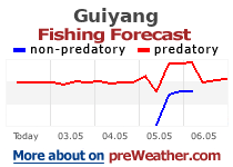 Guiyang fishing forecast