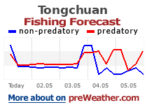 Tongchuan fishing forecast
