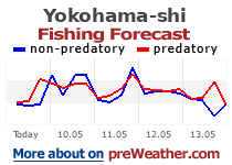 Yokohama-shi fishing forecast